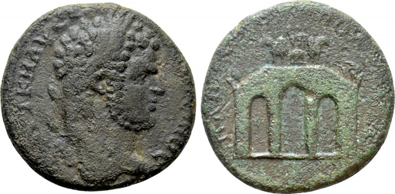 THRACE. Plotinopolis. Caracalla (197-217). Ae. 

Obv: AVT K M AV[...]. 
Laure...