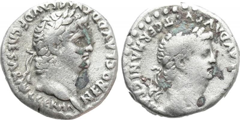 CAPPADOCIA. Caesarea. Nero with Divus Claudius (54-68). Drachm. 

Obv: NERO CL...