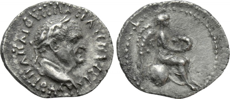 CAPPADOCIA. Caesarea (as Eusebeia). Vespasian (69-79). Hemidrachm. 

Obv: AYTO...