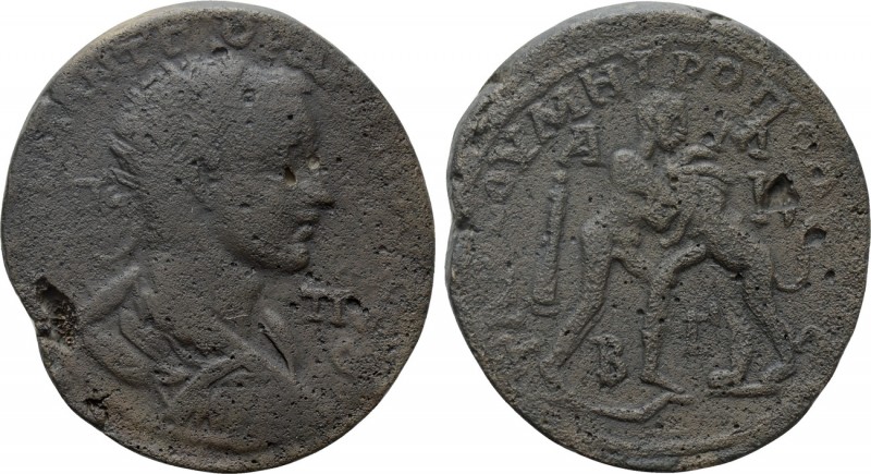 CILICIA. Tarsus. Gordian III (238-244). Ae. 

Obv: AVT K ANT ΓΟΡΔΙΑΝΟC CEB / Π...