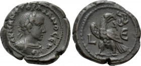 EGYPT. Alexandria. Gordian III (238-244). BI Tetradrachm. Dated RY 5 (241/2). 

Obv: Α Κ Μ ΑΝΤ ΓΟΡΔΙΑΝΟϹ ЄΥ. 
Laureate and cuirassed bust right.
R...