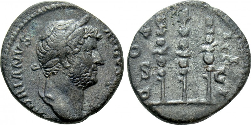 HADRIAN (117-138). Semis. Rome. 

Obv: HADRIANVS AVGVSTVS. 
Laureate head rig...