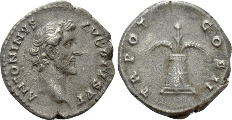 ANTONINUS PIUS (138-161). Denarius. Rome. 

Obv: ANTONINVS AVG PIVS P P. 
Bar...