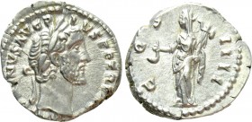 ANTONINUS PIUS (138-161). Denarius. Rome. 

Obv: ANTONINVS AVG PIVS P P TR P XVI. 
Laureate head right.
Rev: COS IIII. 
Vesta standing left, hold...