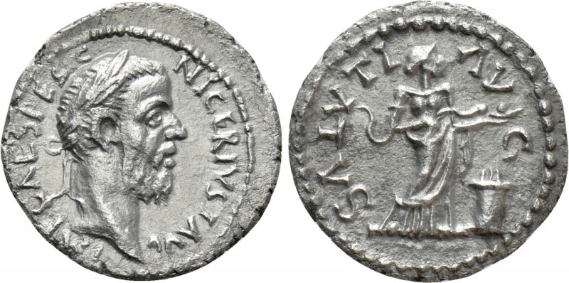 PESCENNIUS NIGER (193-194). Denarius. Antioch.

Obv: IMP CAES C PESC NIGER IVS...