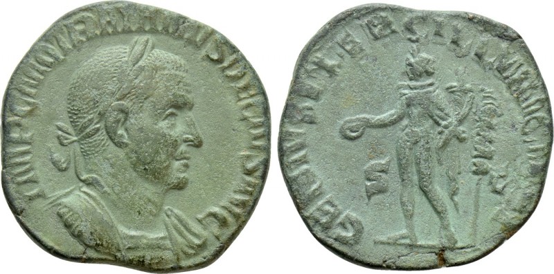TRAJANUS DECIUS (249-251). Sestertius. Rome. 

Obv: IMP C M Q TRAIANVS DECIVS ...