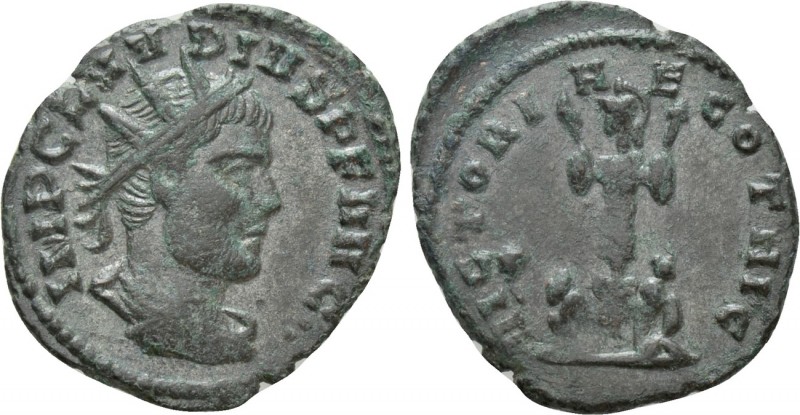 CLAUDIUS II GOTHICUS (268-270). Antoninianus. Cyzicus. 

Obv: IMP CLAVDIVS P F...