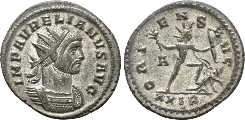 AURELIAN (270-275). Antoninianus. Rome. 

Obv: IMP AVRELIANVS AVG. 
Radiate a...