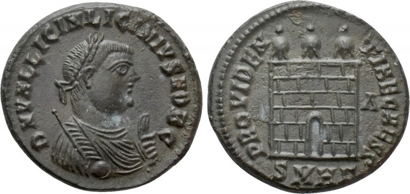LICINIUS II (Caesar, 317-324). Follis. Heraclea. 

Obv: D N VAL LICIN LICINIVS...