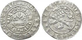 BOHEMIA. Karl IV of Luxemburg (1346-1378). 'Prager Groschen'. 

Obv: DEI GRATIA REX BOEMIE / KAROLVS PRIMVS. 
Crown.
Rev: GROSSI PRAGENSES. 
Lion...