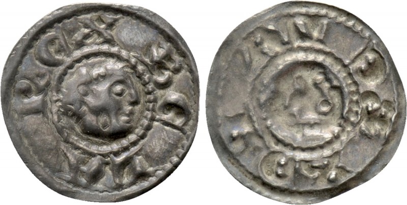 HUNGARY. Bela III (1173-1196) or Bela IV (1235-1270). Bracteate. 

Obv: BELA R...