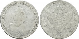 RUSSIA. Catherine II 'the Great' (1762-1796). Rouble (1793 СПБ AK). St. Petersburg. 

Obv: Б М ЕКАТЕРИНА II ІМП ИСАМОД ВСЕРОСT I СПБ . 
Crowned and...