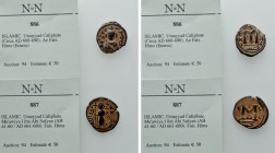 2 Islamic Coins. 

Obv: .
Rev: .

. 

Condition: See picture.

Weight: g.
 Diameter: mm.