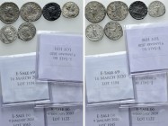 6 Roman Coins; Valerianus II, Geta etc. 

Obv: .
Rev: .

. 

Condition: See picture.

Weight: g.
 Diameter: mm.