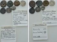 7 Crusader Coins.

Obv: .
Rev: .

.

Condition: See picture.

Weight: g.
Diameter: mm.