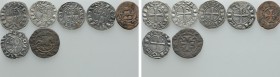 7 Coins of the Crusaders. 

Obv: .
Rev: .

. 

Condition: See picture.

Weight: g.
 Diameter: mm.
