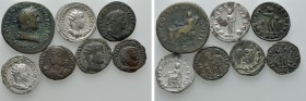 7 Roman Coins, Vitellius etc. 

Obv: .
Rev: .

. 

Condition: See picture.

Weight: g.
 Diameter: mm.
