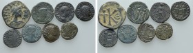 8 Imitative Coins. 

Obv: .
Rev: .

. 

Condition: See picture.

Weight: g.
 Diameter: mm.