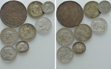 8 Coins of China and Thailand. 

Obv: .
Rev: .

. 

Condition: See picture.

Weight: g.
 Diameter: mm.