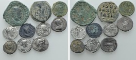 10 Roman and Byzantine Seals. 

Obv: .
Rev: .

. 

Condition: See picture.

Weight: g.
 Diameter: mm.