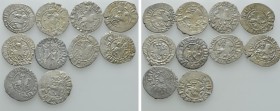 10 Coins of the Crusaders / Armenia. 

Obv: .
Rev: .

. 

Condition: See picture.

Weight: g.
 Diameter: mm.