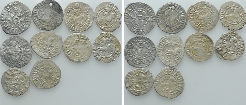 10 Coins of the Crusaders / Armenia. 

Obv: .
Rev: .

. 

Condition: See ...