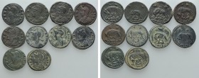 10 Folles; URBS ROMA Type. 

Obv: .
Rev: .

. 

Condition: See picture.

Weight: g.
 Diameter: mm.
