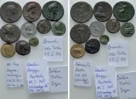 10 Roman Coins. 

Obv: .
Rev: .

. 

Condition: See picture.

Weight: g.
 Diameter: mm.