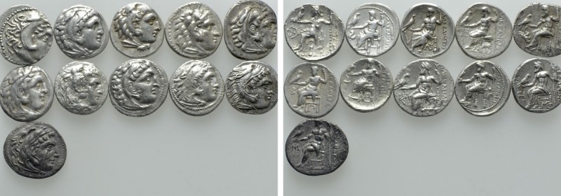 11 Greek Drachms. 

Obv: .
Rev: .

. 

Condition: See picture.

Weight:...