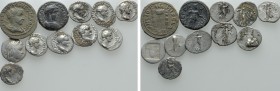 11 Roman Provincial Coins. 

Obv: .
Rev: .

. 

Condition: See picture.

Weight: g.
 Diameter: mm.