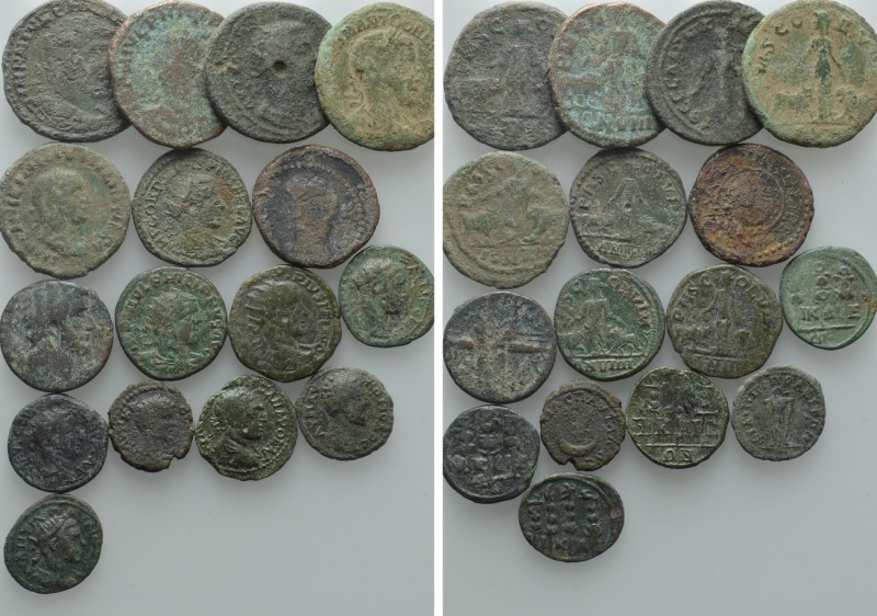 16 Roman Provincial Coins.

Obv: .
Rev: .

.

Condition: See picture.

...