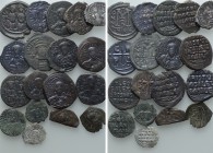 18 Byzantine Coins.

Obv: .
Rev: .

.

Condition: See picture.

Weight: g.
Diameter: mm.