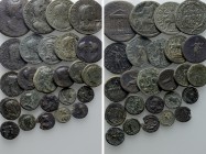 25 Roman Provincial Coins. 

Obv: .
Rev: .

. 

Condition: See picture.

Weight: g.
 Diameter: mm.