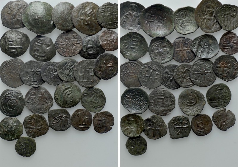 26 Medieval Coins. 

Obv: .
Rev: .

. 

Condition: See picture.

Weight...