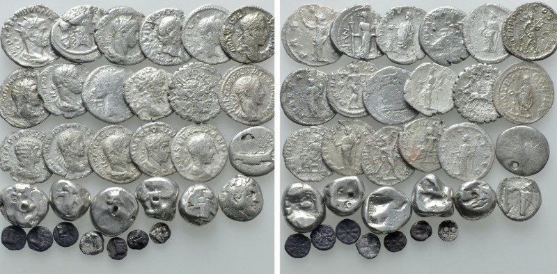 31 Ancient Coins. 

Obv: .
Rev: .

. 

Condition: See picture.

Weight:...