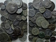 Circa 50 Roman Provincial Coins. 

Obv: .
Rev: .

. 

Condition: See picture.

Weight: g.
 Diameter: mm.