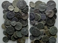Circa 50 Roman Provincial Coins. 

Obv: .
Rev: .

. 

Condition: See picture.

Weight: g.
 Diameter: mm.