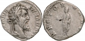 ROMAN EMPIRE
Didius Julianus (193 AD), AR Denarius (2.8g), Rome
IMP CAES M DID IVLIAN AVG Laureate Head right / RECTOR ORBIS Togate emperor standing...