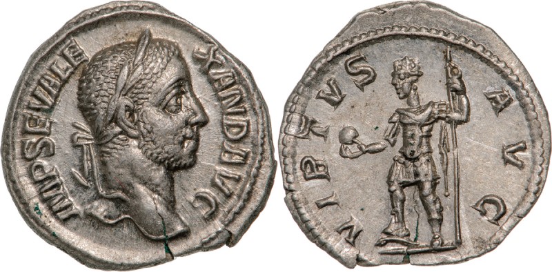 ROMAN EMPIRE
Severus Alexander (222-235AD), AR Denarius (2,4g) struck 230AD, Ro...