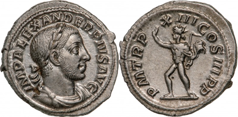 ROMAN EMPIRE
Severus Alexander (222-235AD), AR Denarius (3,3g) struck 233AD, Ro...