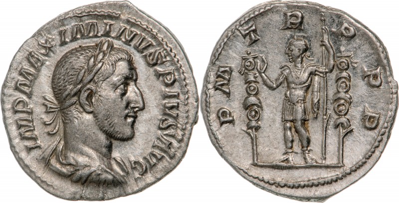 ROMAN EMPIRE
Maximinus I. Thrax (235-238AD), AR Denarius (2,8g), Rome 
 IMP MA...