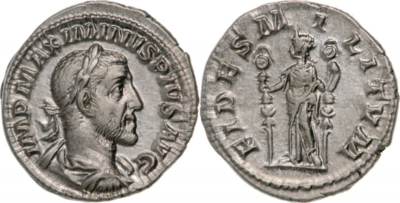 ROMAN EMPIRE
Maximinus I. Thrax (235-238AD), AR Denarius (2,4g), struck 235-236...