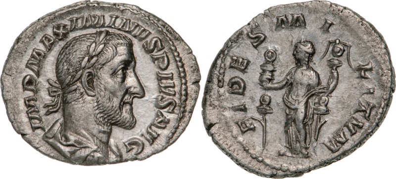 ROMAN EMPIRE
Maximinus I. Thrax (235-238AD), AR Denarius (2,2g), struck 235-236...