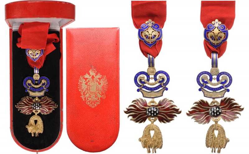 AUSTRIA
Order of the Golden Fleece
Neck Decoration of the order, 120x69 mm., i...