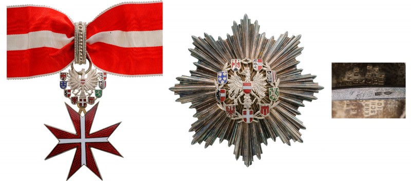 AUSTRIA
DECORATION OF HONOR FOR SERVICES TO THE REPUBLIC
2nd Class Set, Silver...
