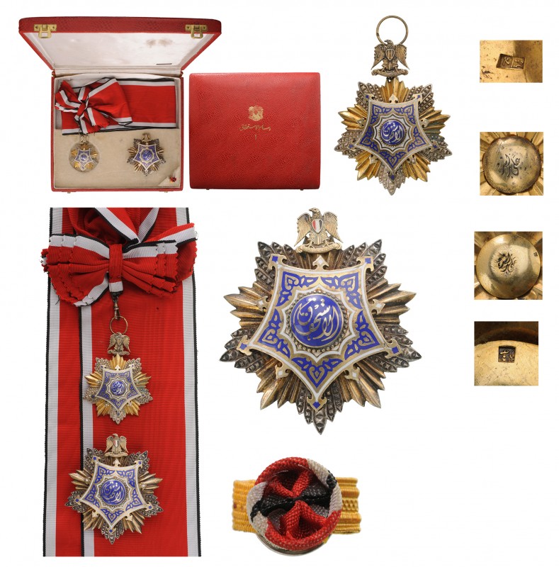 EGYPT
Order of Merit, EAR issue
Grand Cross Set, by Mohammed Ali Hahmed Rashid...