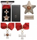 FINLAND
ORDER OF THE LION OF FINLAND
Grand Commander's Set. Neck Badge, 2nd Class, instituted in 1942. Neck Badge, 55 mm, gilt Silver, Finnish hallm...