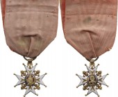 FRANCE
MILITARY ORDER OF SAINT LOUIS, INSTITUTED IN 1693
Knight's Cross, Louis XVI (1774-1792) Type, 3rd Class, instituted in 1693. Breast Badge Red...