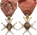 FRANCE
MILITARY ORDER OF SAINT LOUIS, INSTITUTED IN 1693
Knight's Cross, Louis Philippe I (1830-1848) Type, 3rd Class, instituted in 1693. Breast Ba...