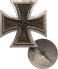 GERMANY - 3RD REICH
Iron Cross 1939 
1st Class, instituted in 1939. Breast Badge, 44 mm, Silver, with scewback and plate (rosted and separated). Sca...